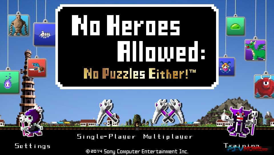 No Heroes Allowed: No Puzzles Either! выйдет на PS Vita