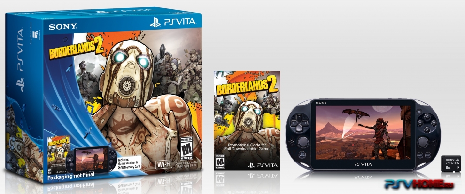 Новая модель PS Vita выйдет в США 18 марта вместе с Borderlands 2