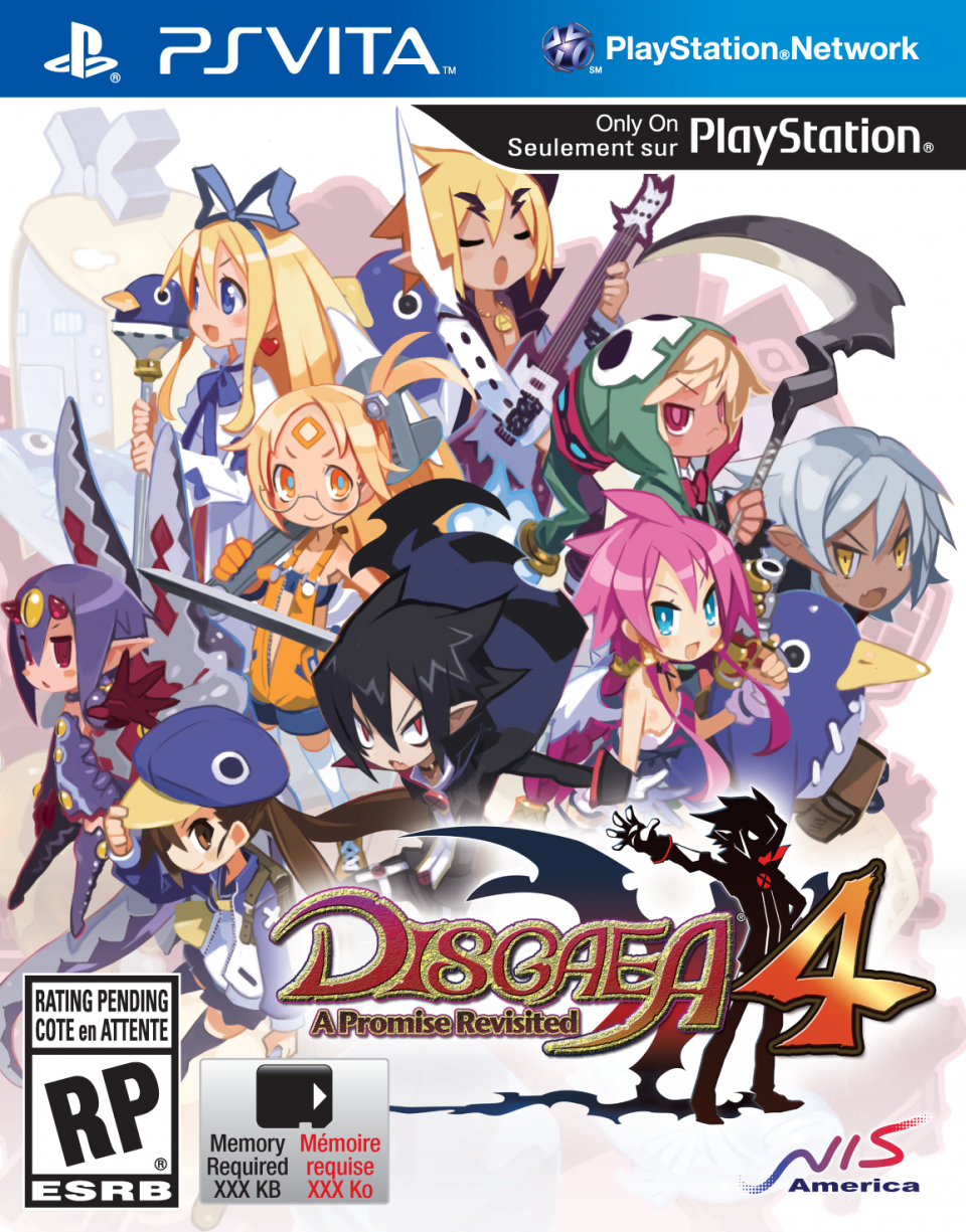 Дата релиза Disgaea 4: A Promise Revisited на PS Vita