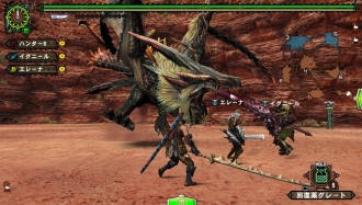 Закрытый beta-тест и первые скриншоты Monster Hunter Frontier G с PS Vita