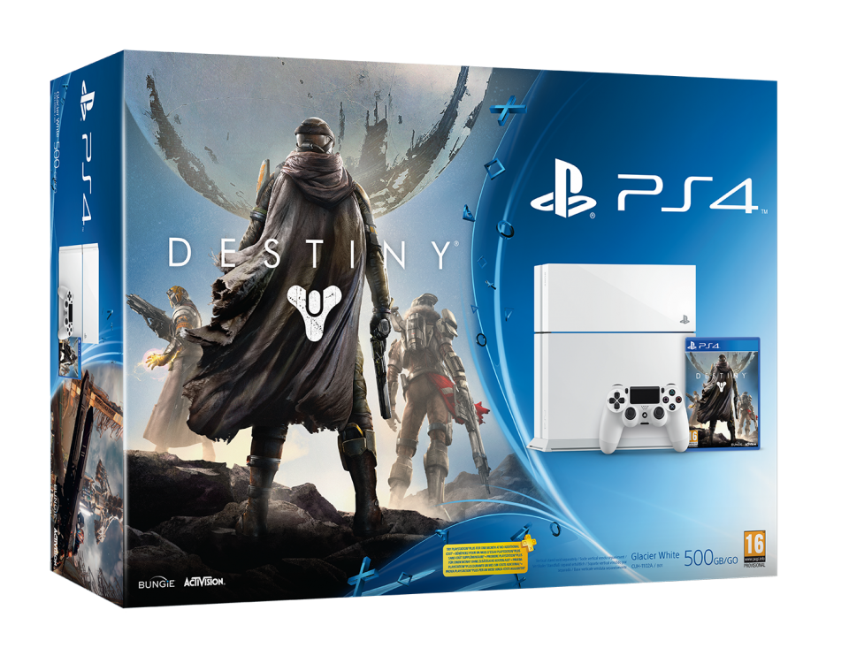 Sony Computer Entertainment Europe представляет новый комплект – белая PS4 с самой долгожданной игрой 2014 года Destiny