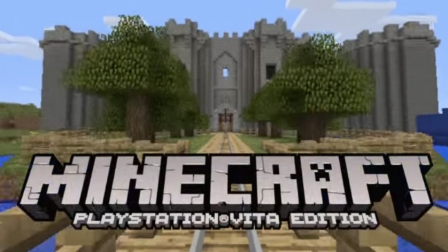 Геймплейное видео Minecraft: PS Vita Edition