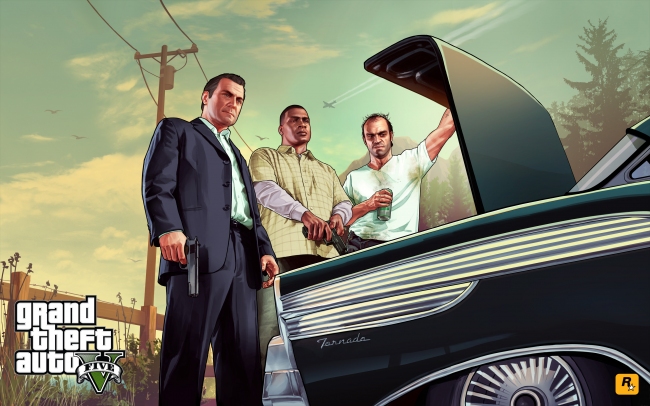Релизный трейлер Grand Theft Auto V 