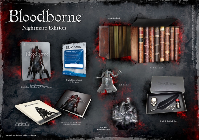 Целых два коллекционных издания Bloodborne!