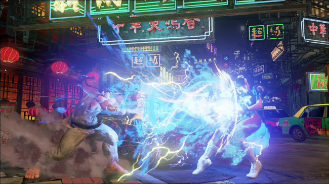 Расширенное геймплейное видео Street Fighter V