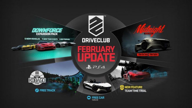 Что ждет пользователей Driveclub в феврале?
