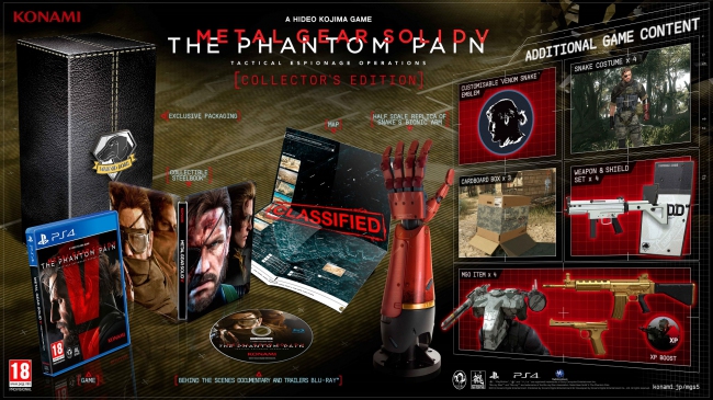 Дата выхода и коллекционное издание Metal Gear Solid V: The Phantom Pain