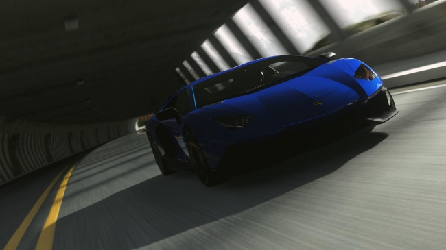 Демонстрация Lamborghini Aventador  для Driveclub