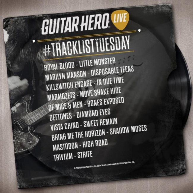 Стал известен новый набор песен для Guitar Hero Live