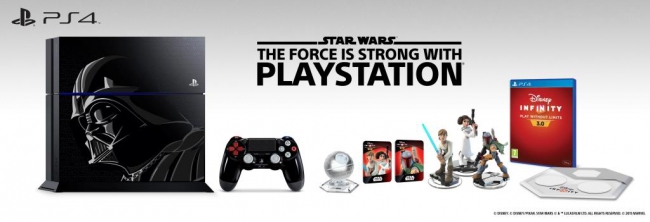 Лимитированное издание PS4 с Дартом Вейдером и два бандла PS4 Star Wars появятся в ноябре