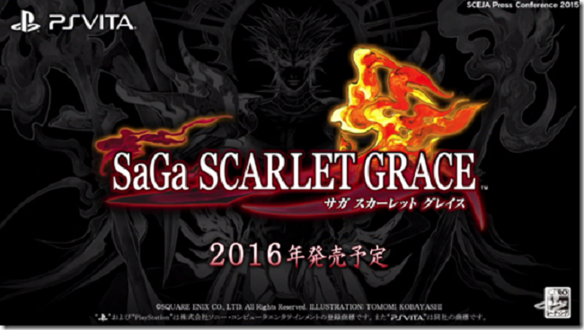 Новый трейлер SaGa: Scarlet Grace