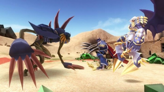 Несколько новых скриншотов Digimon World: Next Order
