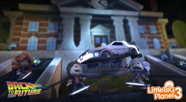 Пакет DLC «Назад в будущее» для LittleBigPlanet 3