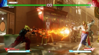 Множество скриншотов Street Fighter V