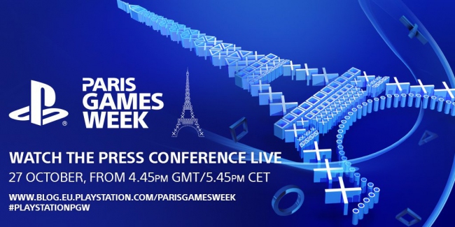 Sony организует пресс-конференцию на Paris Games Week на следующей неделе