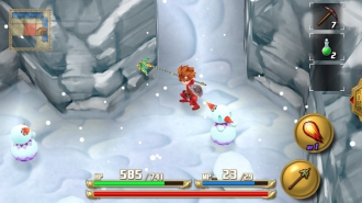 Дебютные скриншоты и арты Final Fantasy Adventure