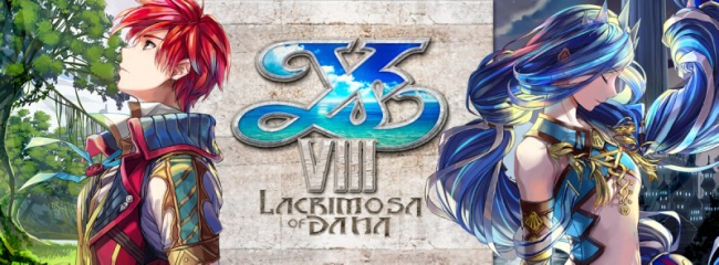 Открылся официальный сайт Ys VIII: Lacrimosa of Dana