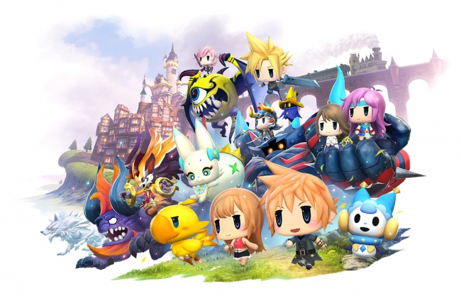 Новый геймплейный ролик World of Final Fantasy