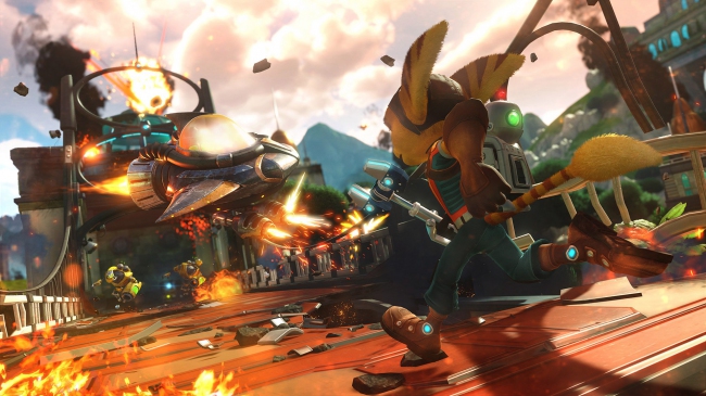 Новые скриншоты и геймплейные ролики Ratchet & Clank