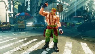 Дебютные скриншоты Алекса из Street Fighter V