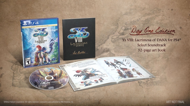  Ys VIII: Lacrimosa of Dana,   