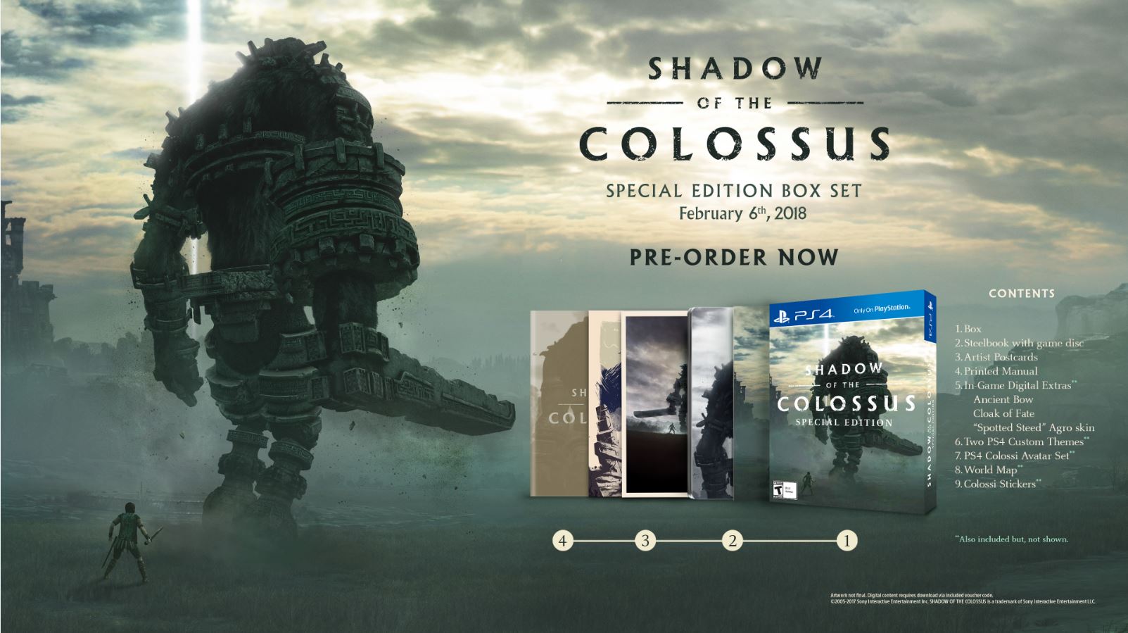 Состоялся анонс ограниченного издания Shadow of Colossus