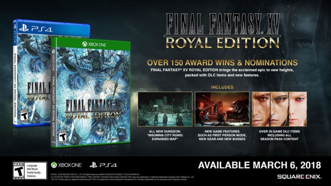   Final Fantasy XV: Royal Edition