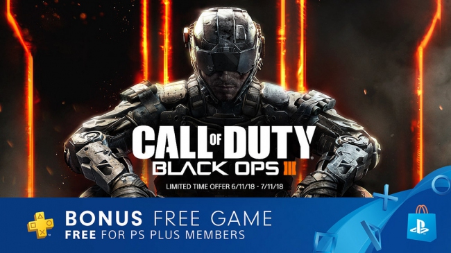  PlayStation Plus    Call of Duty: Black Ops 3 