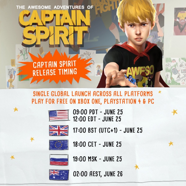    The Awesome Adventures of Captain Spirit