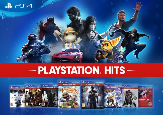 Линейка «PlayStation Hits» пополнится новыми играми