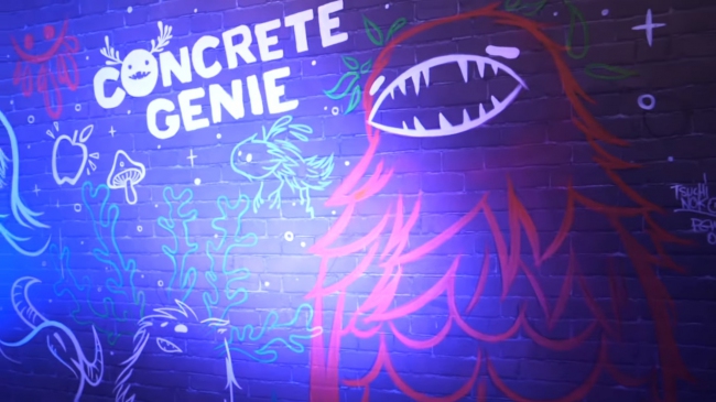   ,    Concrete Genie   Paris Games Week 2018