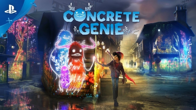    PlayStation 4 Concrete Genie   