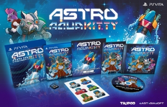 Astro Aqua Kitty    
