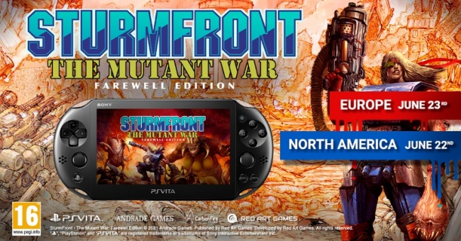 Европейская премьера Sturmfront – The Mutant War: Farewell Edition отложена на несколько дней
