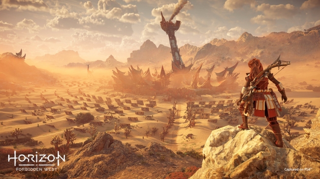 В сети были опубликованы скриншоты PS4-версии Horizon Forbidden West