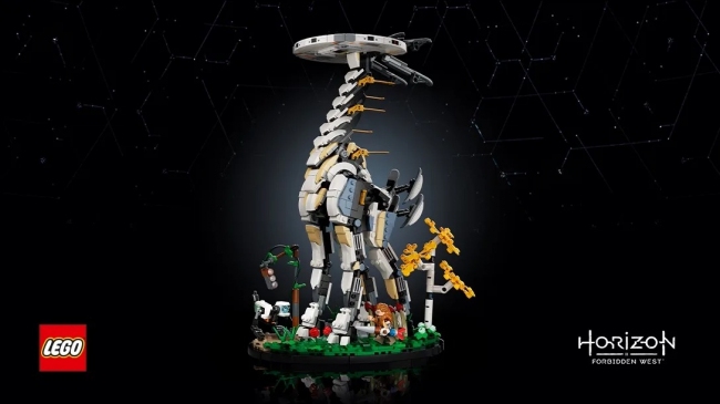 Компания LEGO Group воссоздала легендарного длинношея из Horizon Forbidden West