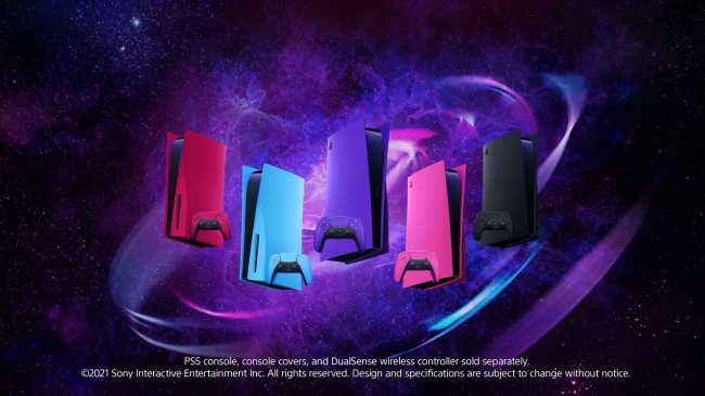 Новые расцветки для PlayStation 5 поступят в продажу в начале лета