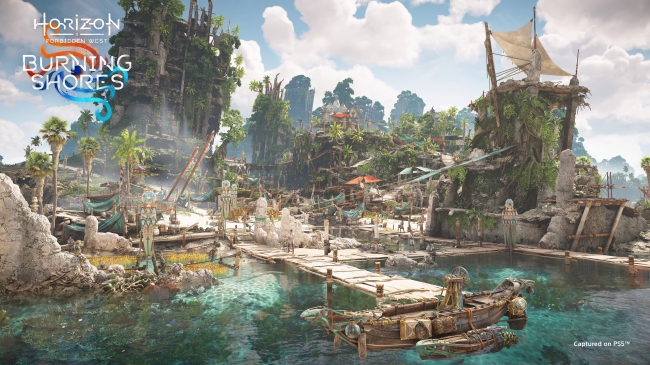 Guerilla Games   ,    Horizon Forbidden West: Burning Shores