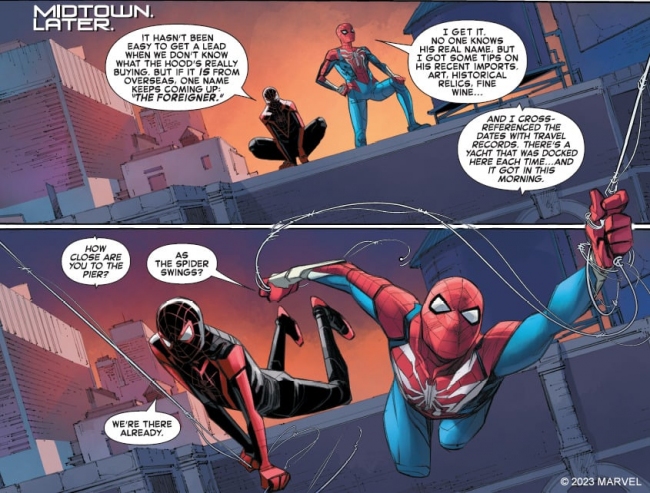 Стада доступна цифровая версия комикса-приквела Marvel’s Spider-Man 2 для PlayStation 5