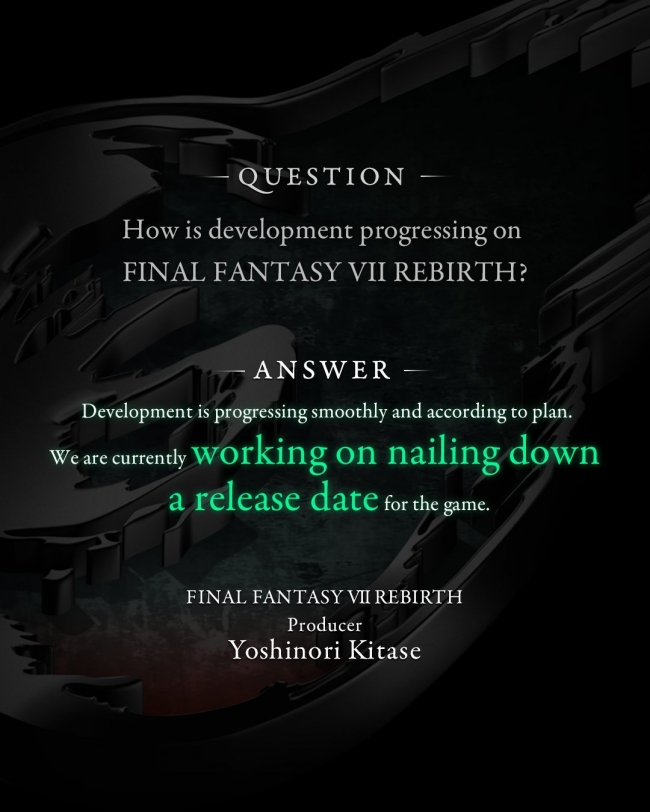  Final Fantasy VII Rebirth  ,   