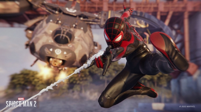 Игроки смогут свободно переключаться между героями в ходе изучения открытого мира в Marvel’s Spider-Man 2