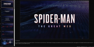      Marvels Spider-Man: The Great Web