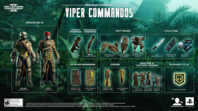    Viper Commandos    Helldivers 2   