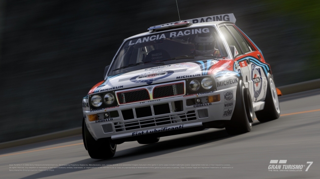  Lancia Delta HF,    GT Caf&#233;       Gran Turismo 7