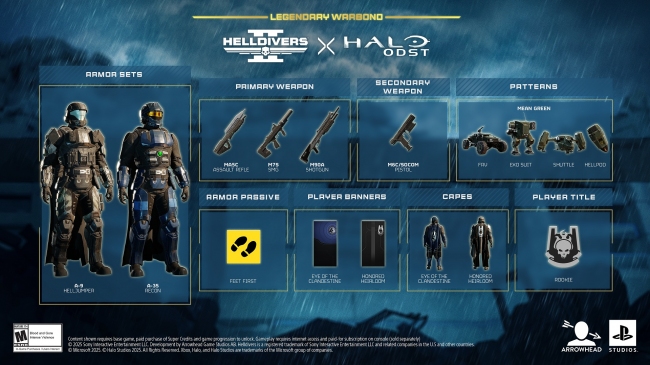   Helldivers 2 x Halo: ODST    26 