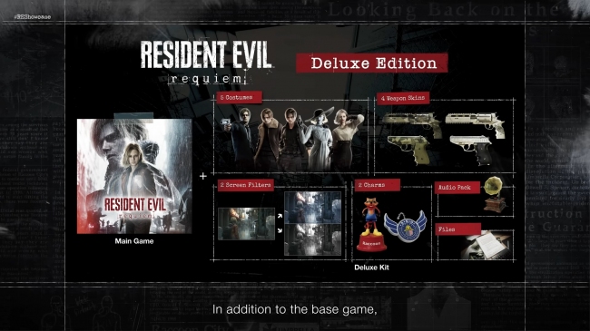 ����������� ������, �������� �������� � ����� ������������ � Resident Evil Showcase