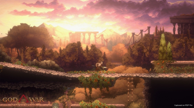 ������� ������ � ���������� ���� � ����������������� �������� � God of War: Sons of Sparta