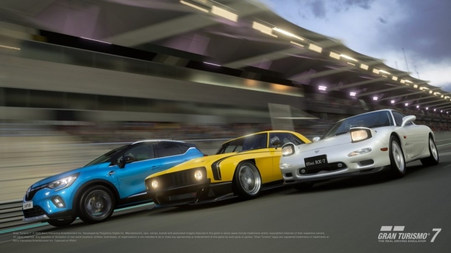 Mazda RX-7 Type R, Chevrolet Camaro Race-Mod � ������ ������� � ���������� ���������� Gran Turismo 7