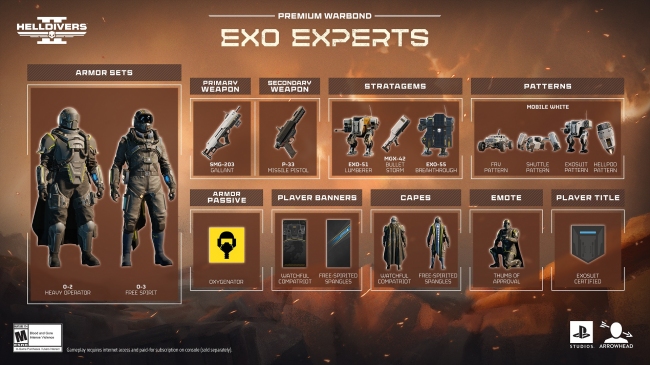 ����� The Exo Experts ��� Helldivers II �������� � ������� �� ��������� ������ 