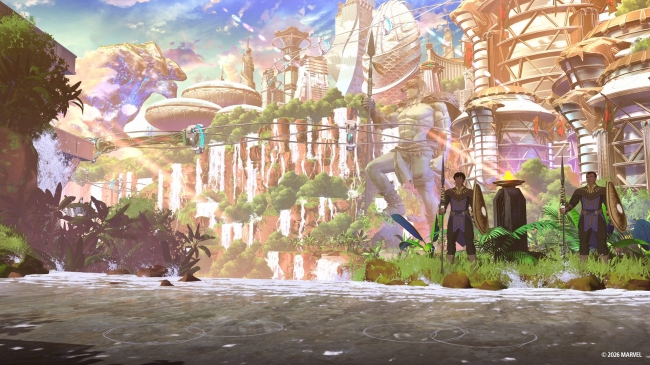 ���� � ׸���� ������� ��������� ������ ��� � MARVEL Tōkon: Fighting Souls